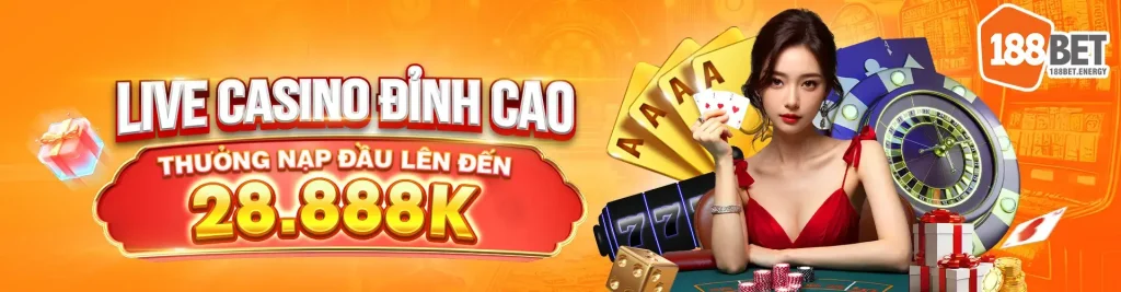 Live casino đỉnh cao tại 188bes